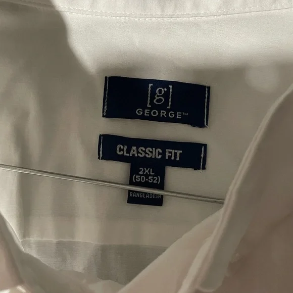 - Men’s 2XL dress Shirt with Black/white/silver colors New with Tags - Picture 7 of 11